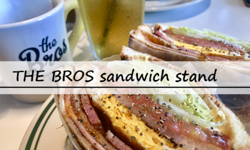 THE BROS Sandwich stand